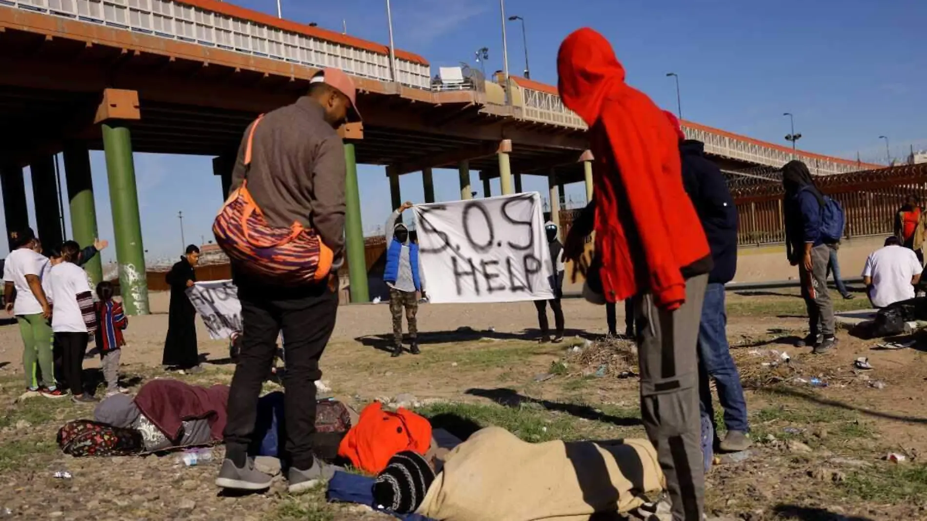 migrantes venezolanos en frontera Mexico